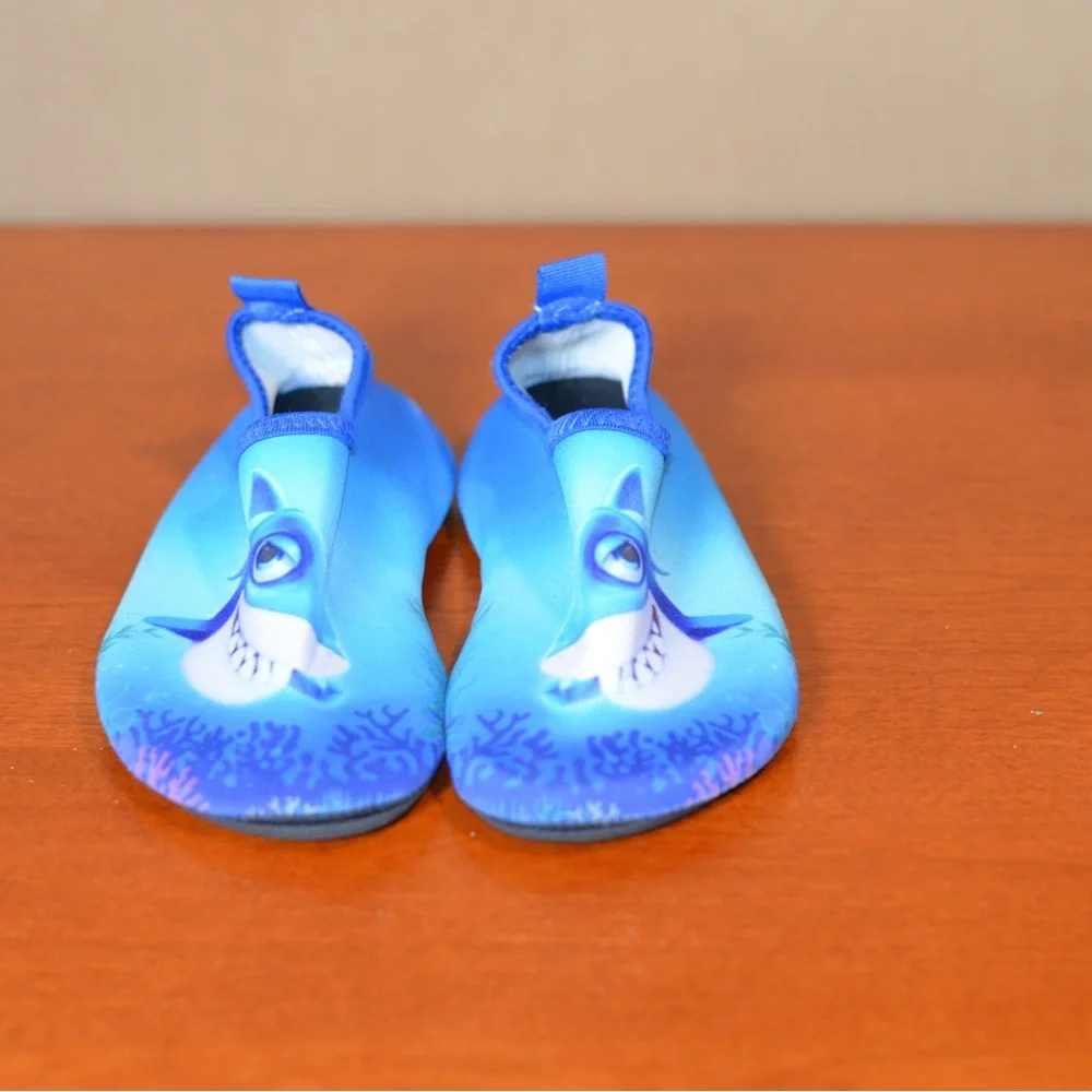 Unisex Boys Girls Water Shoe Shark Blue Size 10 Toddlers